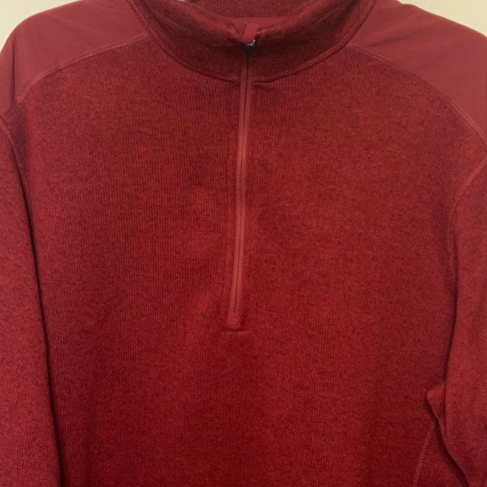 Eddie Bauer Men's Quarter Zip Sweater - Size XXL - Picture 4 of 8